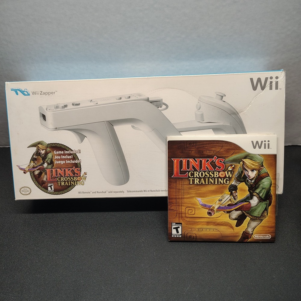 Nintendo Wii Zapper w/Link's Crossbow Training Game (OPEN BOX)